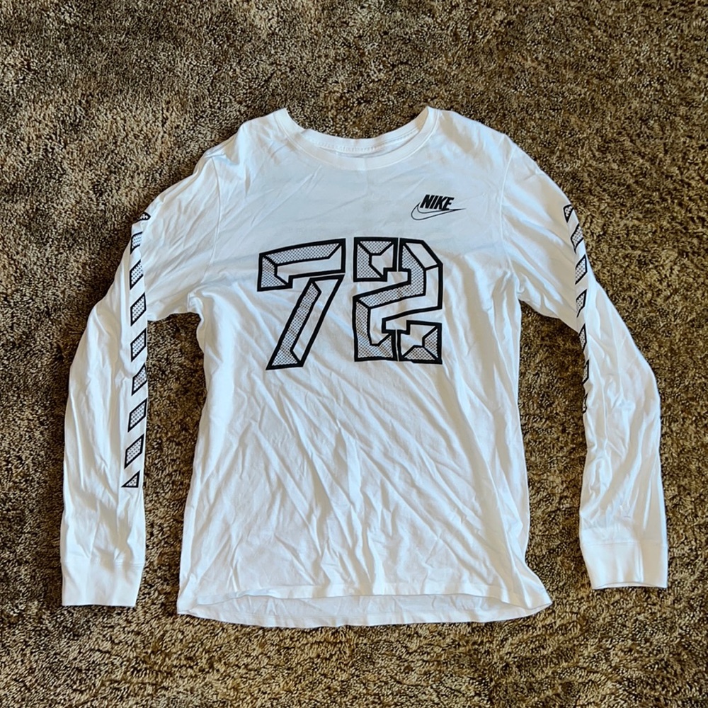 Men’s White Nike Long Sleeve